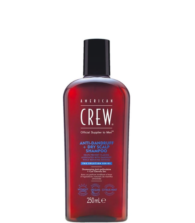 American Crew Anti-Dandruff + Dry Scalp Shampoo, 250 ml.