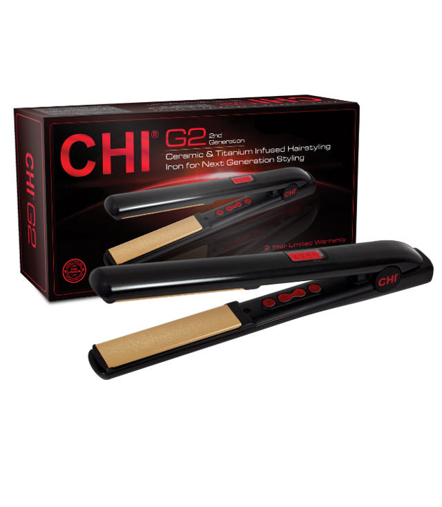 Chi G2 Ceramic And Titanium Infused Hairstyling Iron - Auto Shut-Off