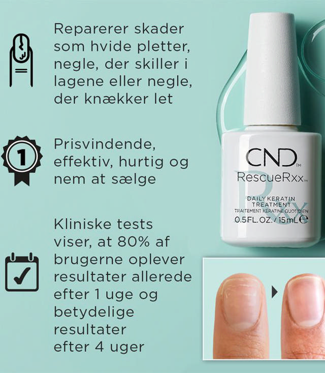 CND RescueRXx Daily Keratin Treatment, 15 ml.