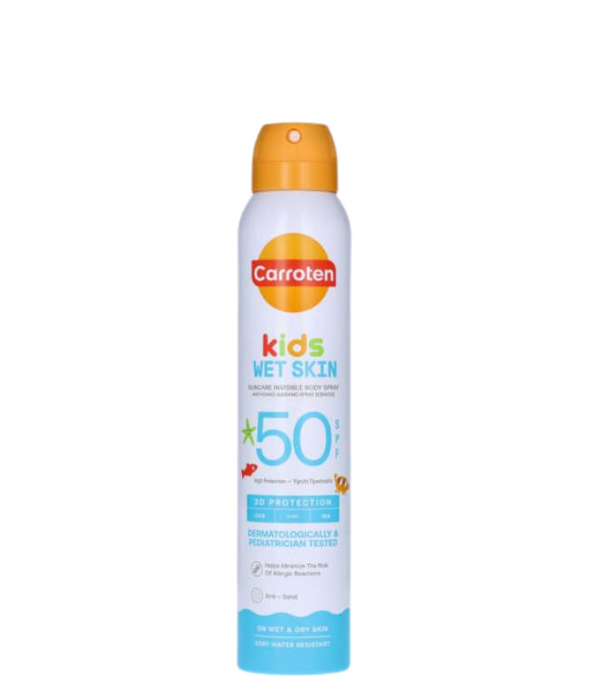 Carroten Kids Wet Skin SPF 50, 200 ml.