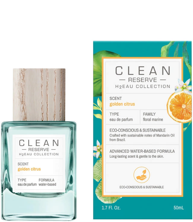 CLEAN Perfume Reserve H2EAU Golden Citrus EDP, 50 ml.