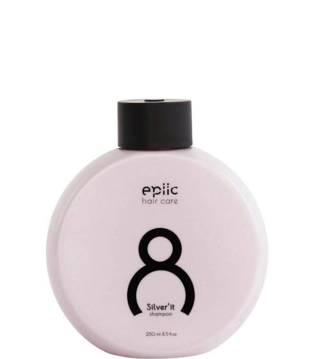 Epiic nr. 8 Silver'it Shampoo, 250 ml.