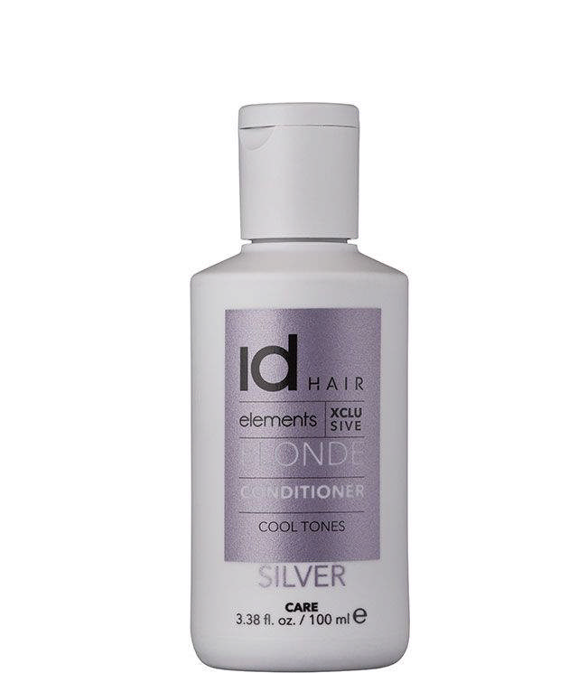 IdHAIR Elements Xclusive Blonde Conditioner - Silver, 100 ml.