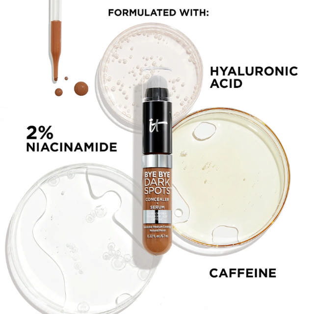 IT Cosmetics Bye Bye Dark Spots Concealer + Serum #42 Tan Neutral, 7 ml.