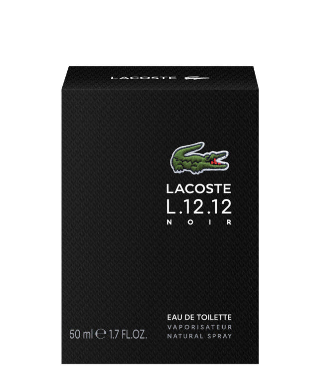 Lacoste L.12.12 Noir EdT, 50 ml.