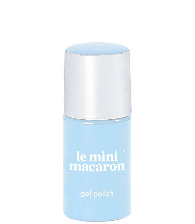 Le Mini Macaron Single Gel Polish Blue Vanilla, 10 ml.