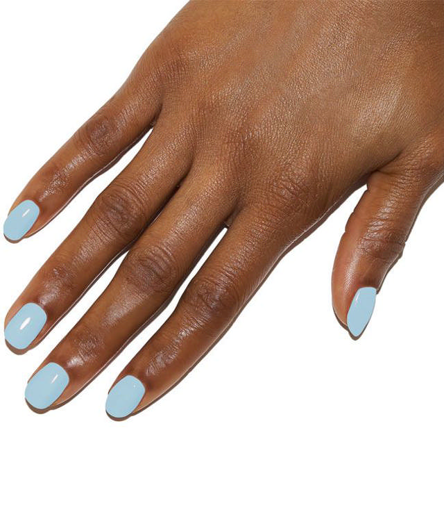 Le Mini Macaron Single Gel Polish Blue Vanilla, 10 ml.