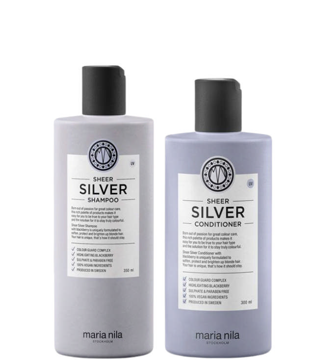 Maria Nila Sheer Silver Duo 300 + 350 ml.