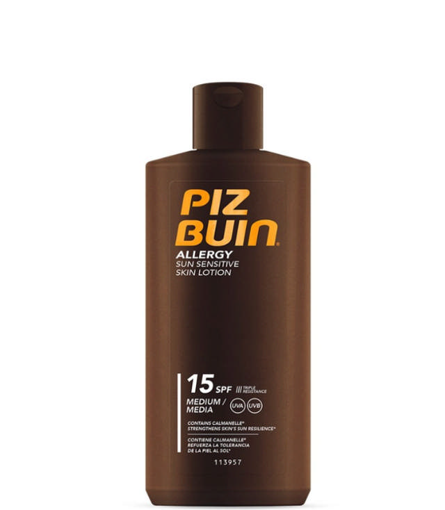 Piz Buin Sun Sensitive Skin Lotion SPF15, 200 ml.