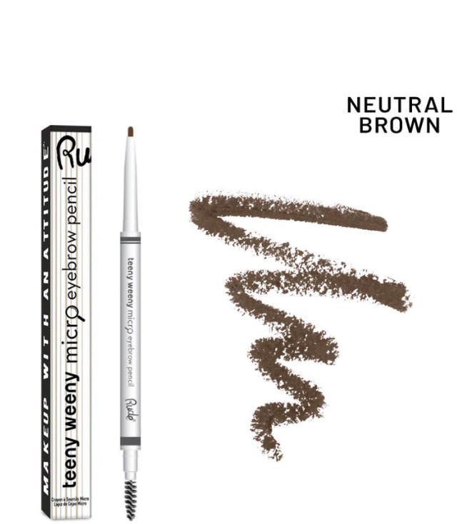 Rude Cosmetics Teeny Weeny Micro Eyebrow Pen - Neutral Brown