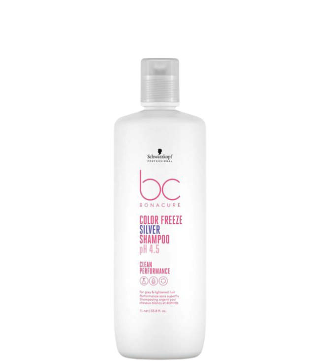 Schwarzkopf BC Color Freeze Silver Shampoo, 1000 ml.