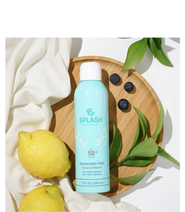 SPLASH Coconut Beach Sunscreen Mist SPF 50+, 200 ml.