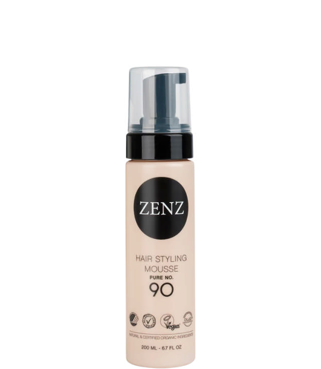 ZENZ Organic Hair Styling Mousse Pure No. 90, 200 ml.