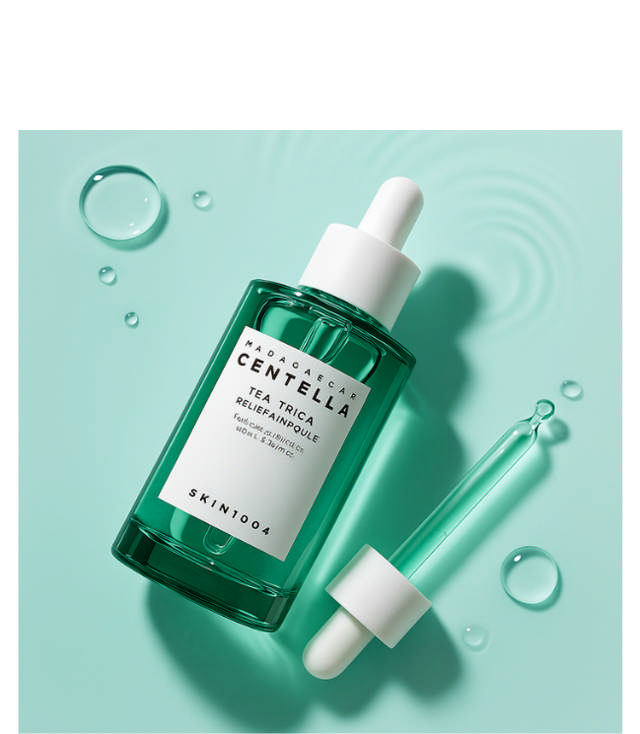 SKIN1004 Madagascar Centella Tea-Trica Relief Ampoule, 100 ml.