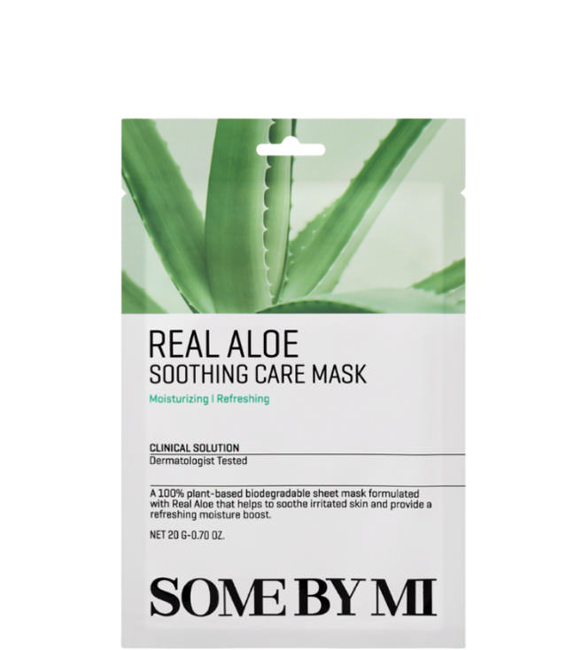 Some By Mi Real Aloe Soothing Care Mask, 20 g.